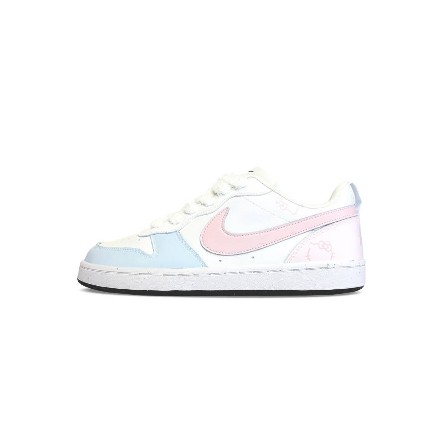 Nike Nike Court Borough Pink Mist Whisper Synthetic Leather, Leather Abrasion Resistant Breathable