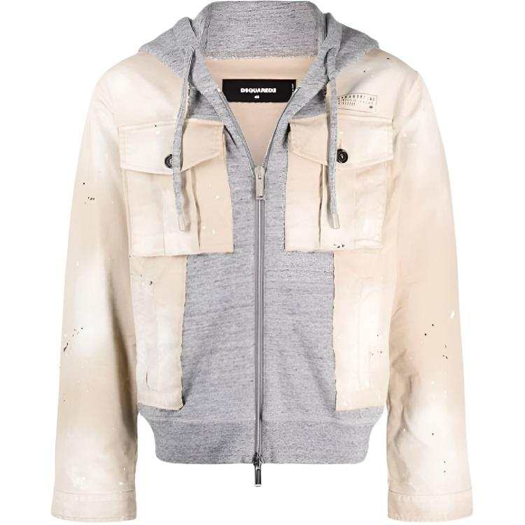 DSQUARED 2 DSQUARED 2 Jackets Men's Light Umber Hooded Moderate Other