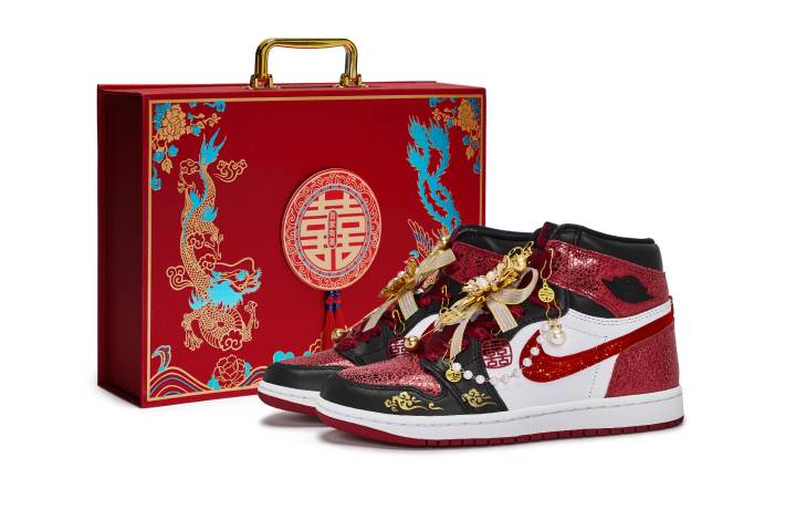 Jordan Jordan Air Jordan 1 811 Manufacturing, Flying Phoenix, Special Shoe Box Slip Resistant Slip Resistant Mid top