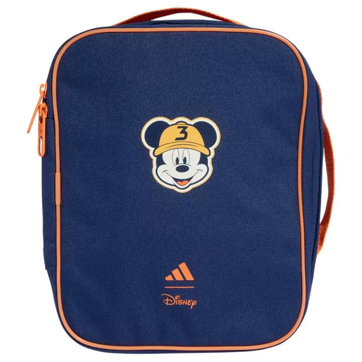 Adidas Adidas X Disney, Collaboration Polyester Handbag Regular Unisex Dark Blue & Pure Orange