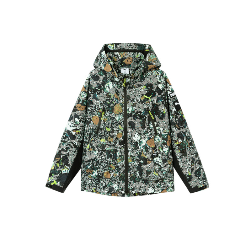 PUMA Kids Windbreaker Jackets Hooded Moderate