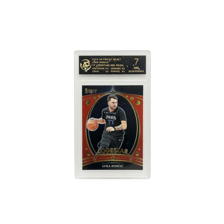 PANINI Select Luka Doncic 77 Pupil Holographic Card, Classic Collection Graded Cards 1 Pc