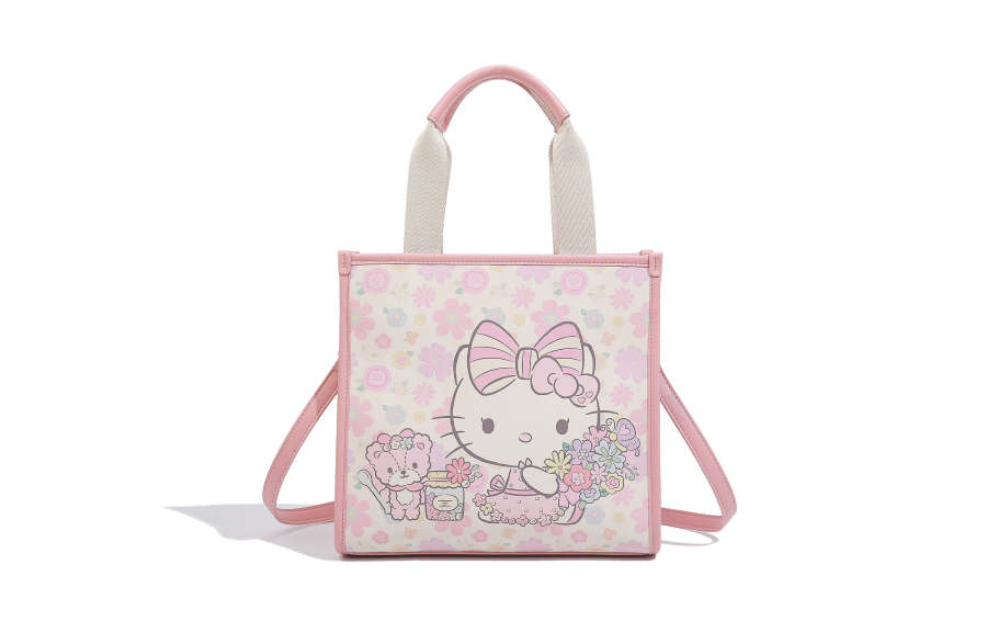 Sanrio Hello Kitty Pu One Shoulder Handbag Regular Women's Pink