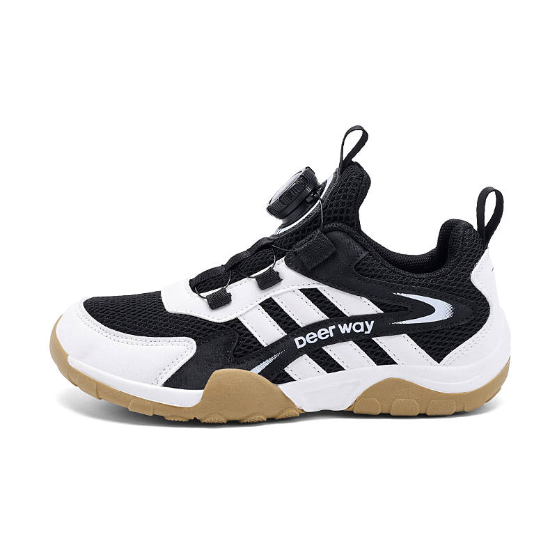 DEERWAY Unlined Mesh/Dual Network, Children's Abrasion Resistant Athletic Shoes, All Season, Running Collection
