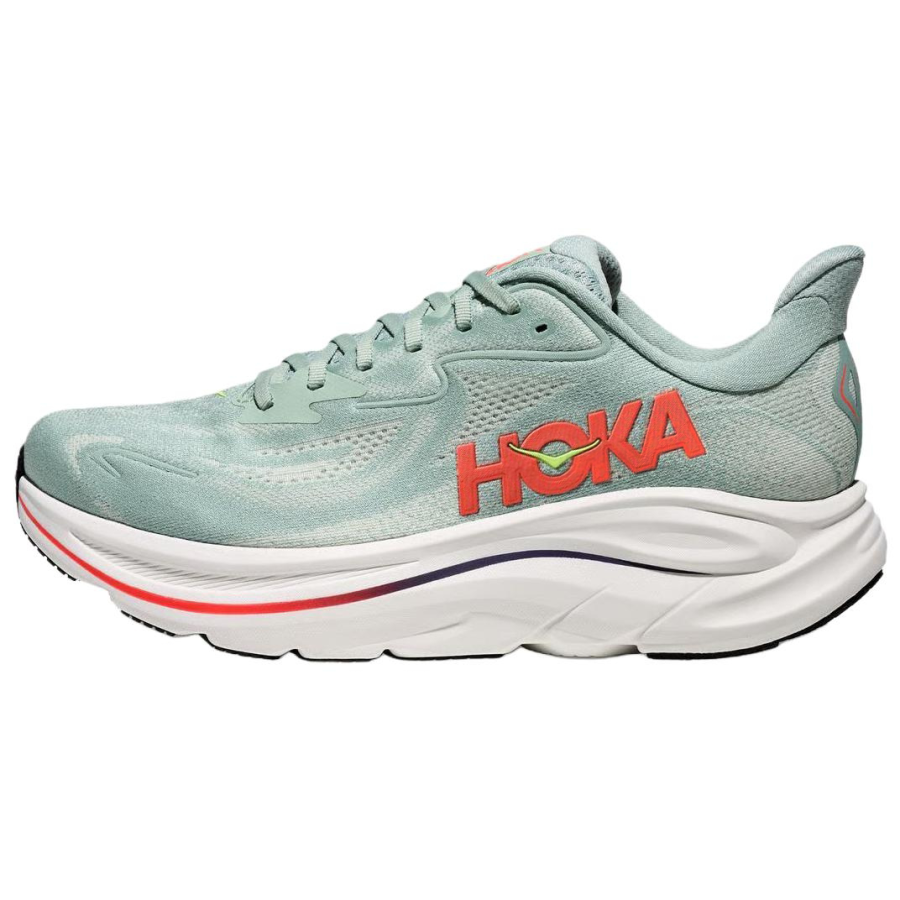 HOKA ONE ONE CLIFTON 10 Abrasion Resistant Running Shoes Men's Sage Green