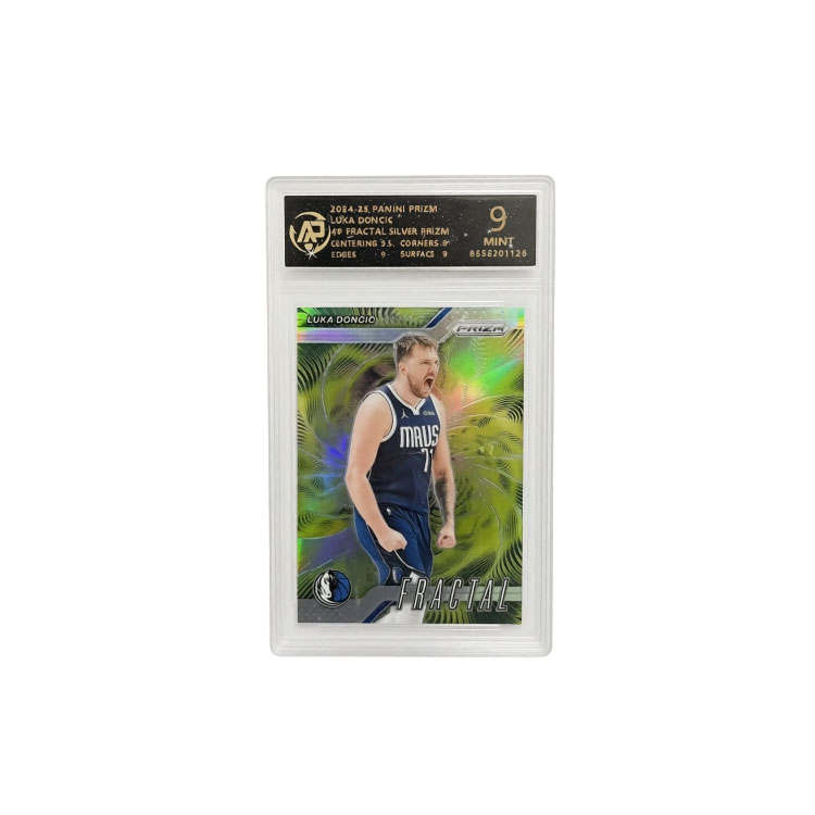 PANINI Prizm Luka Doncic 77 Green Energy Refringence, Classic Collection Graded Cards 1 Pc