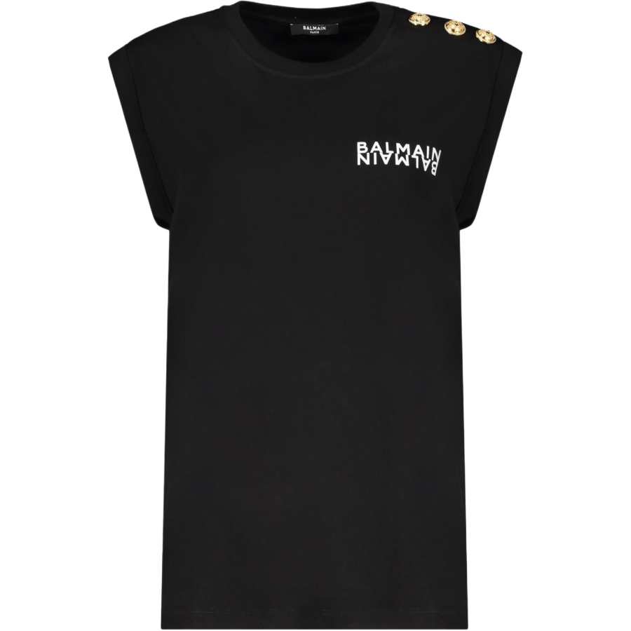 BALMAIN Balmain button-detail tank top