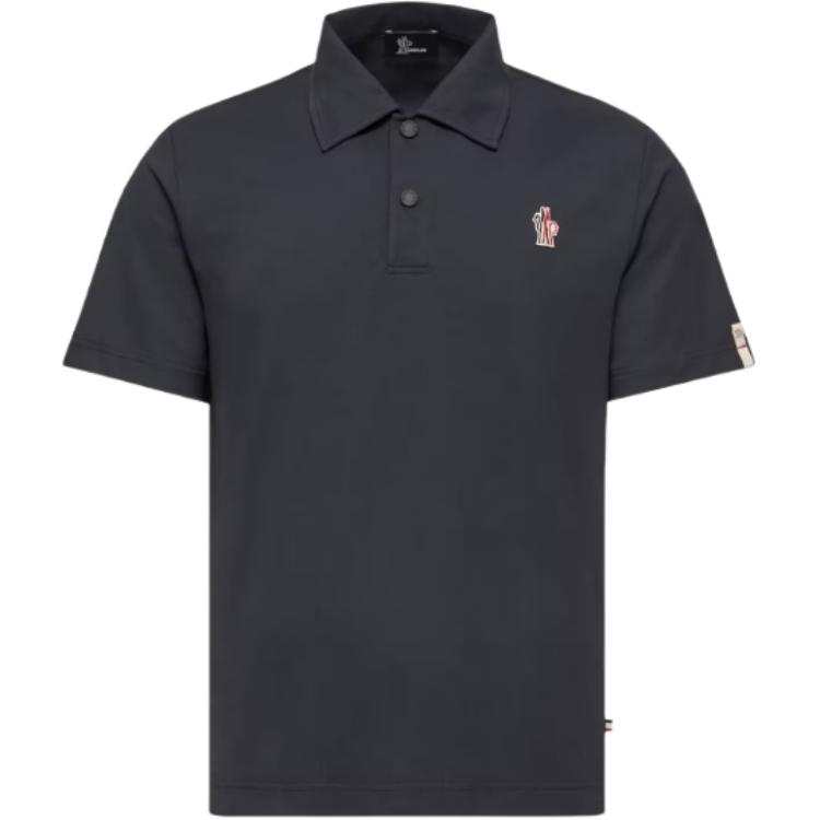 Moncler Grenoble Logo Patch Shirt Polo Shirt Men's