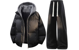 X1617 Casual Sportswear Unisex Hooded Thickened