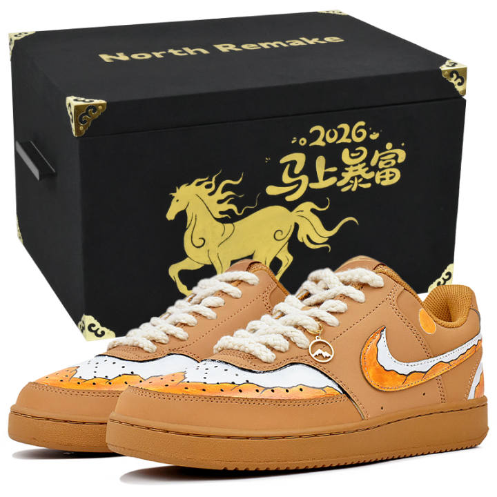 Nike Nike Court Vision 1 Slip Resistant Abrasion Resistant Low top Skateboard Shoes Unisex