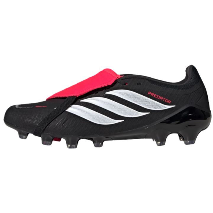 Adidas Adidas PREDATOR LEAGUE Comfortable Artificial Turf Soccer Shoes Unisex Black Red