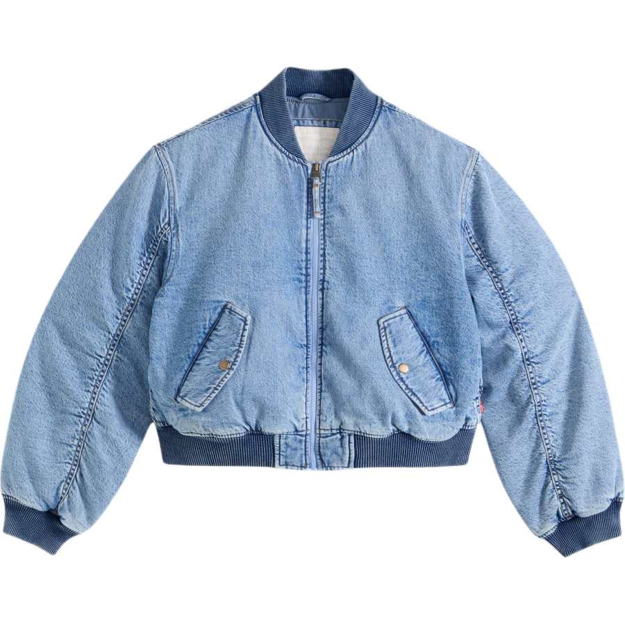 Levis Levis Denim Jackets Women's Light Washed Moderate