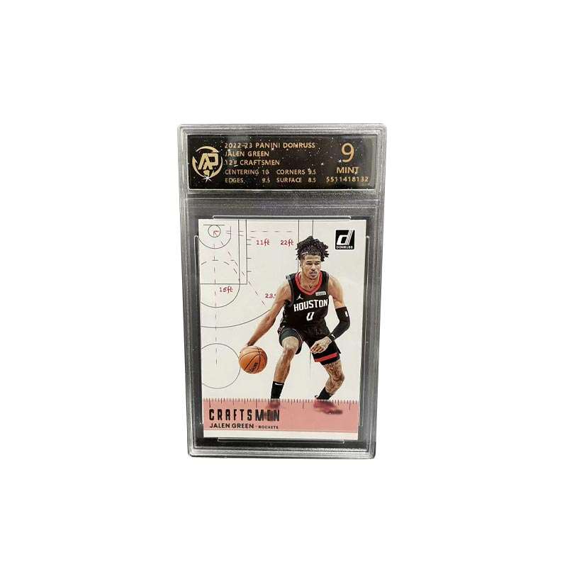 PANINI Donruss Jalen Green, Tactical Teka, Rare Collectibles Graded Cards 1 Pc