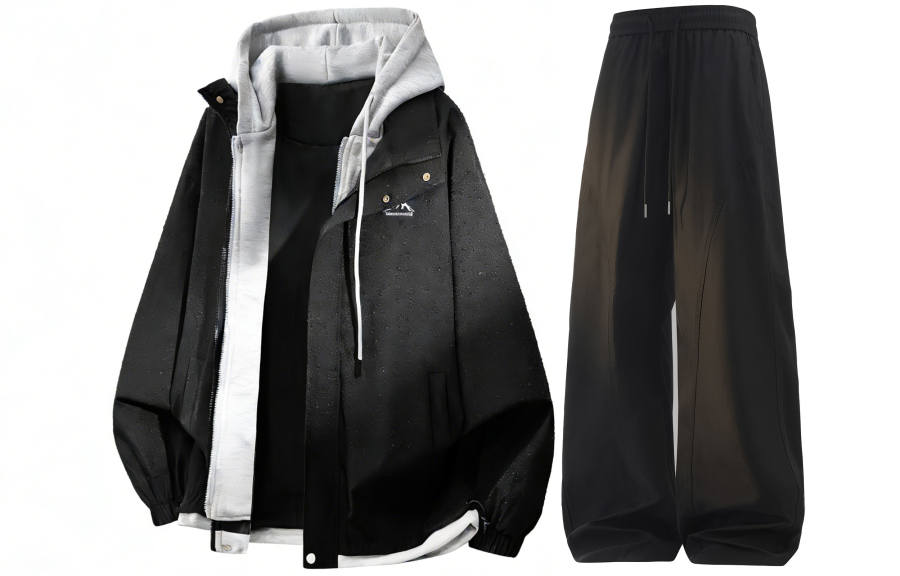 WARRIOR WARRIOR Windbreaker Jacket Clothing Sets Unisex
