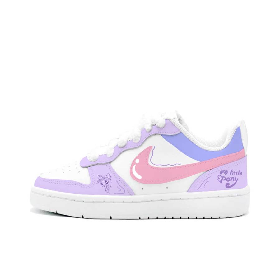 Nike Nike Court Borough 2 Dreamy Sweet Horse, Kung Fu Rabbit Leather Cushioning Abrasion Resistant Slip Resistant