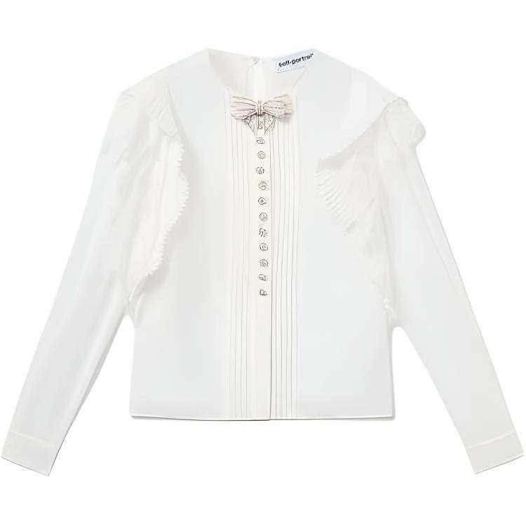 Self-portrait Self portrait Shirt Women's Pure White