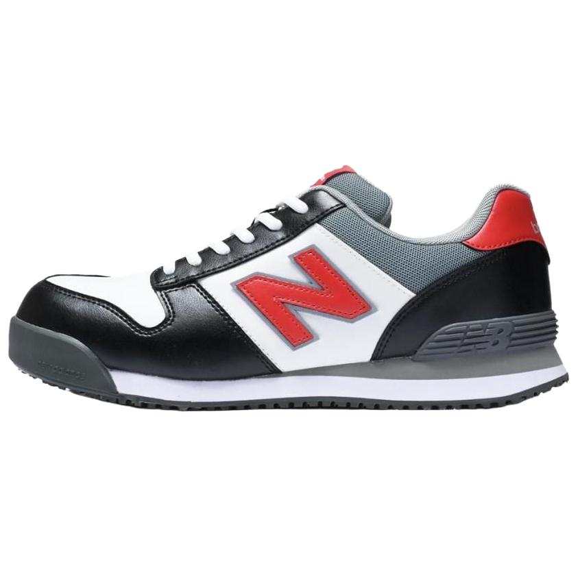 New Balance New Balance Portland Safety Shoes Unisex White Black Red