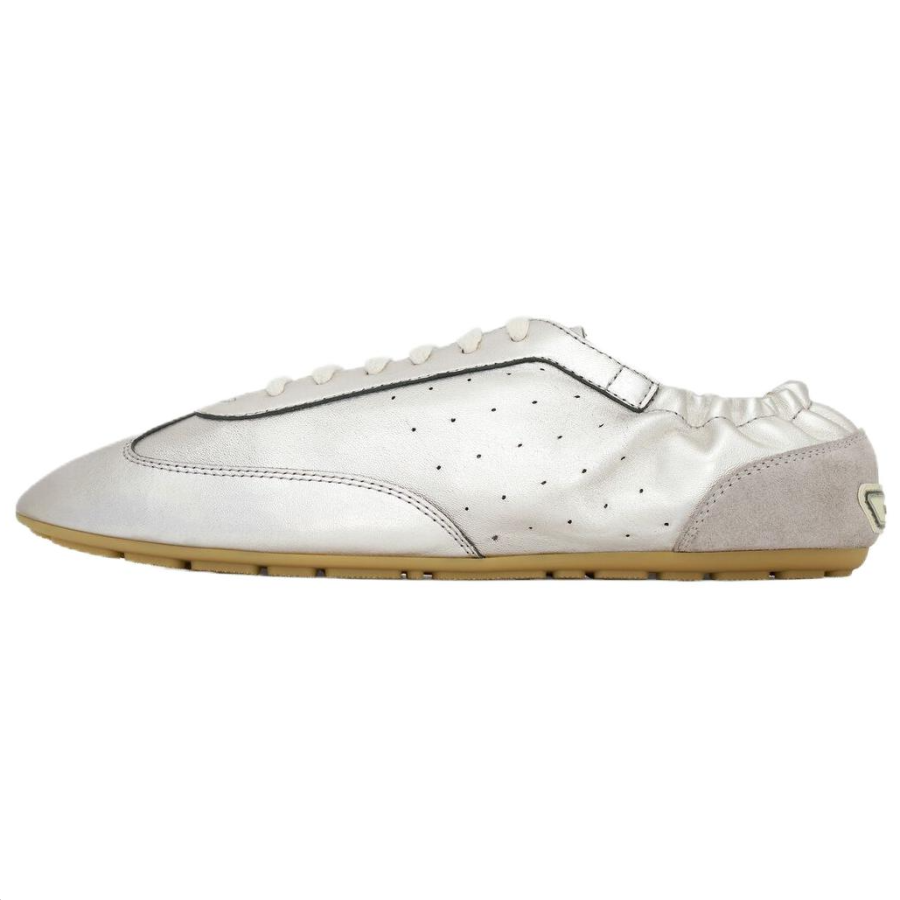 SAINT LAURENT Lewis Low top Casual Shoes 0.5cm Women's Silver