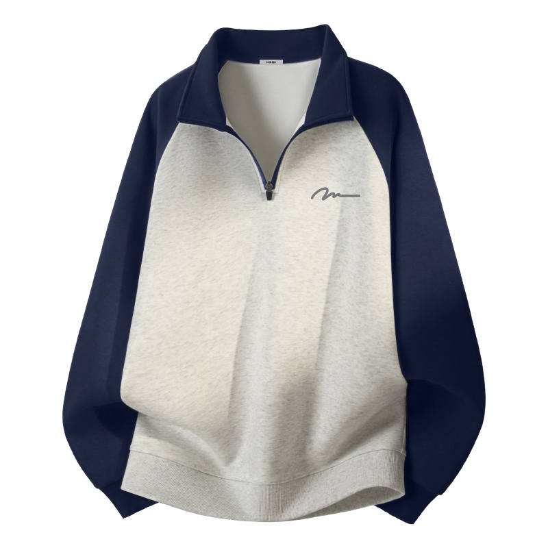 MINISO MINISO Sweatshirts Unisex Half Open Collar Moderate Heavyweight