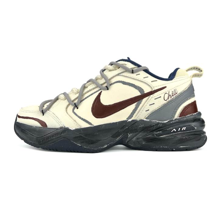 Nike Nike Air Monarch 4 Old Lane Caramel Leather Slip Resistant, Abrasion Resistant, Height Increasing Low top