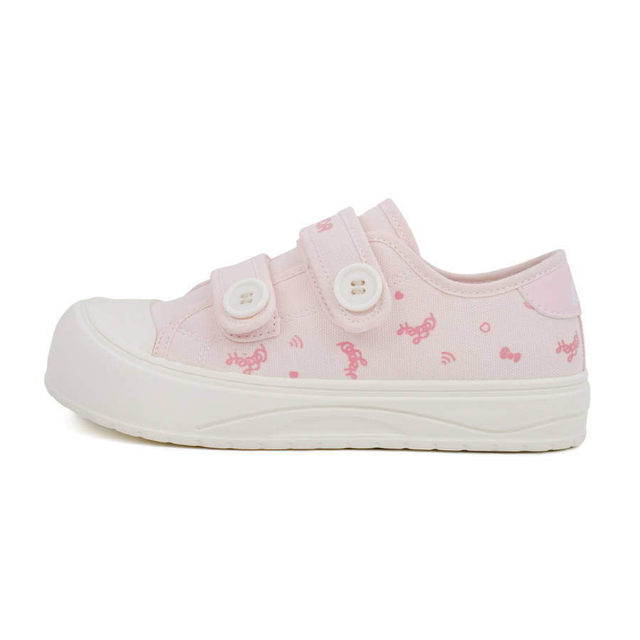 WARRIOR Warrior Sweet And Cute, Student Party, Flat Hook and Loop Skateboard Shoes