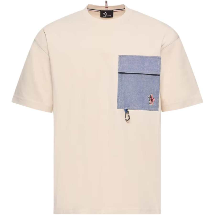 Moncler Grenoble Logo Patch Crewneck T-Shirt