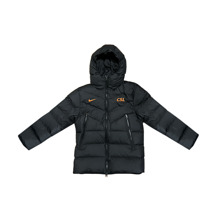 Nike Nike Down Jackets Men's Black Hooded Moderate