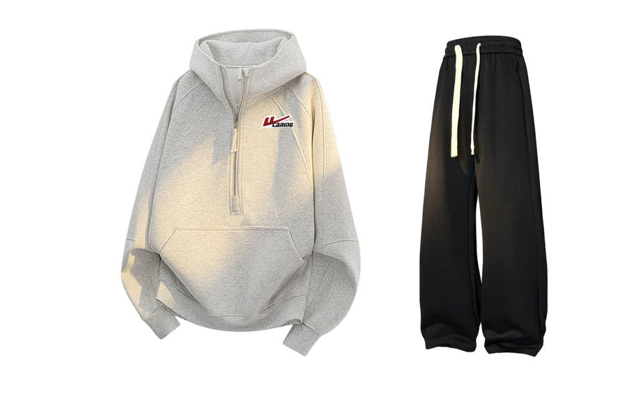 WARRIOR WARRIOR Sweatshirt Sets Unisex Hooded Moderate