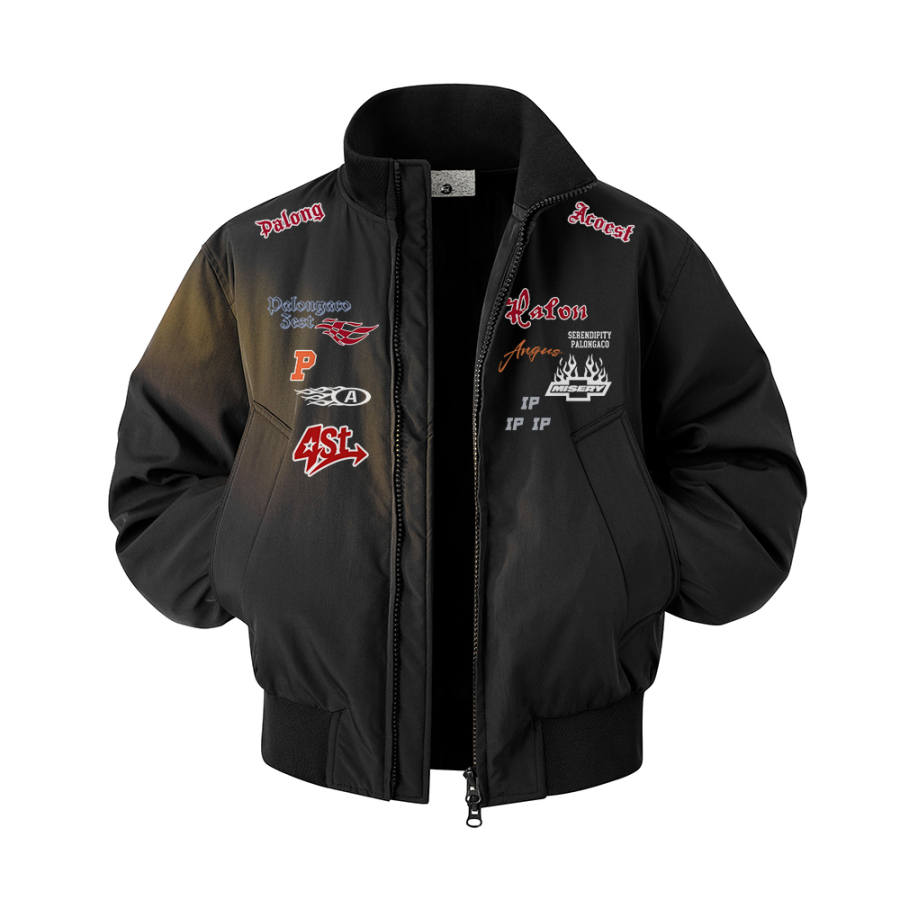 PAL ONGACO Jackets Unisex Stand Collar Moderate