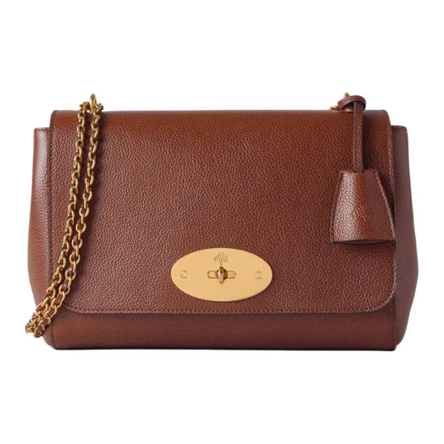 Mulberry Calfskin Shoulder Bag Women's Brown