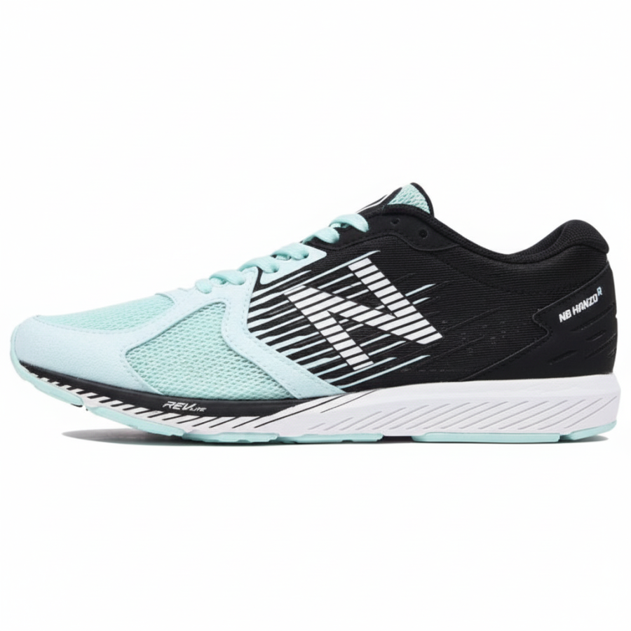 New Balance New Balance x M.lab NB HANZO V2 Breathable Support Running Shoes Women's Cyan Black