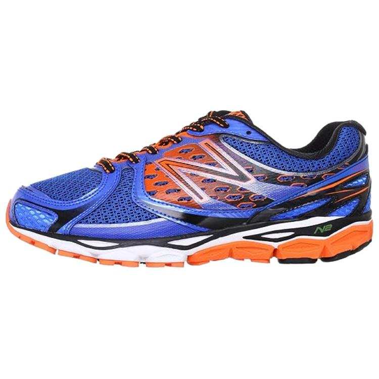 New Balance New Balance NB Fresh Foam 1080 Comfortable Running Shoes Men's Blue Orange