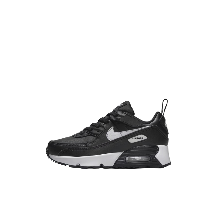 Nike Nike Air Max 90 Abrasion Resistant Low top Kids Lifestyle Shoes Black Children Aged 3 7 Years Old