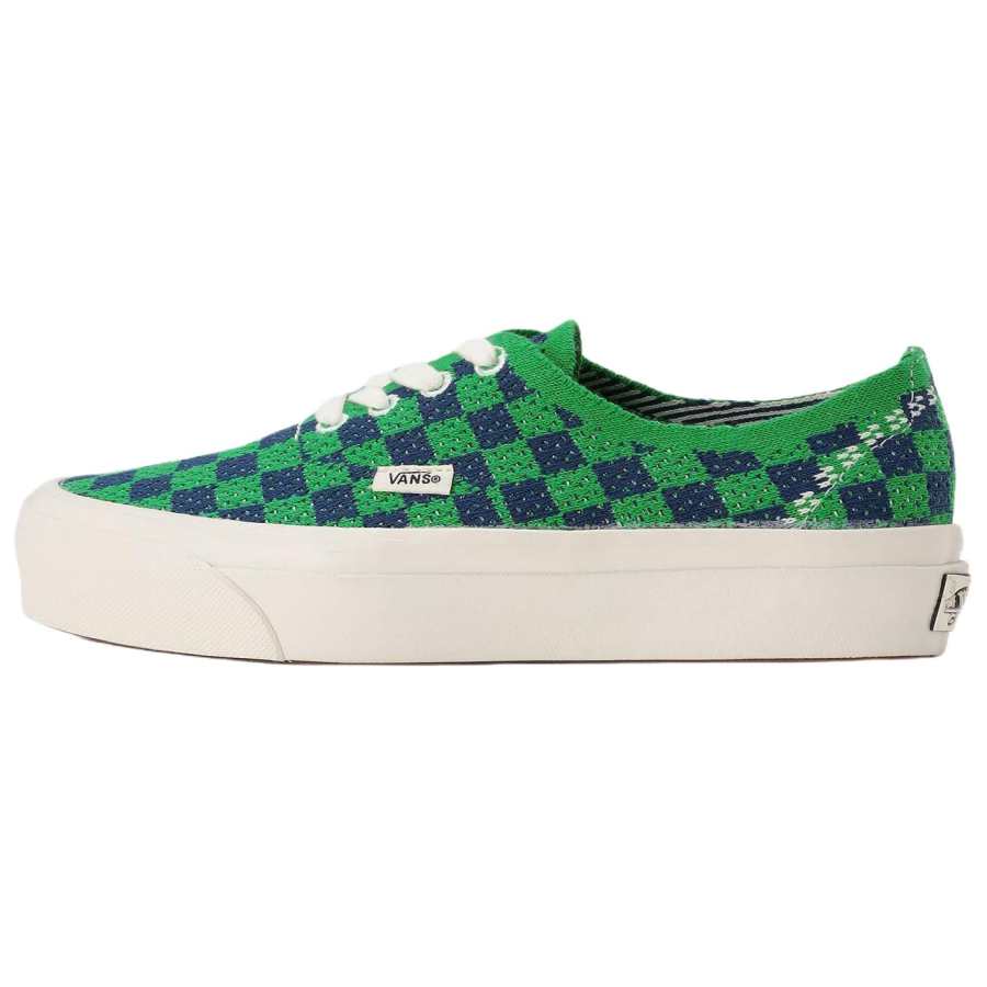 Vans Premium Authentic 44 Skateboard Shoes Unisex Green Blue