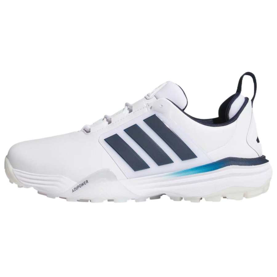 Adidas Adidas ADIPOWER 26 Breathable Rebound Breathable And Resilient Golf Shoes Men's White Blue