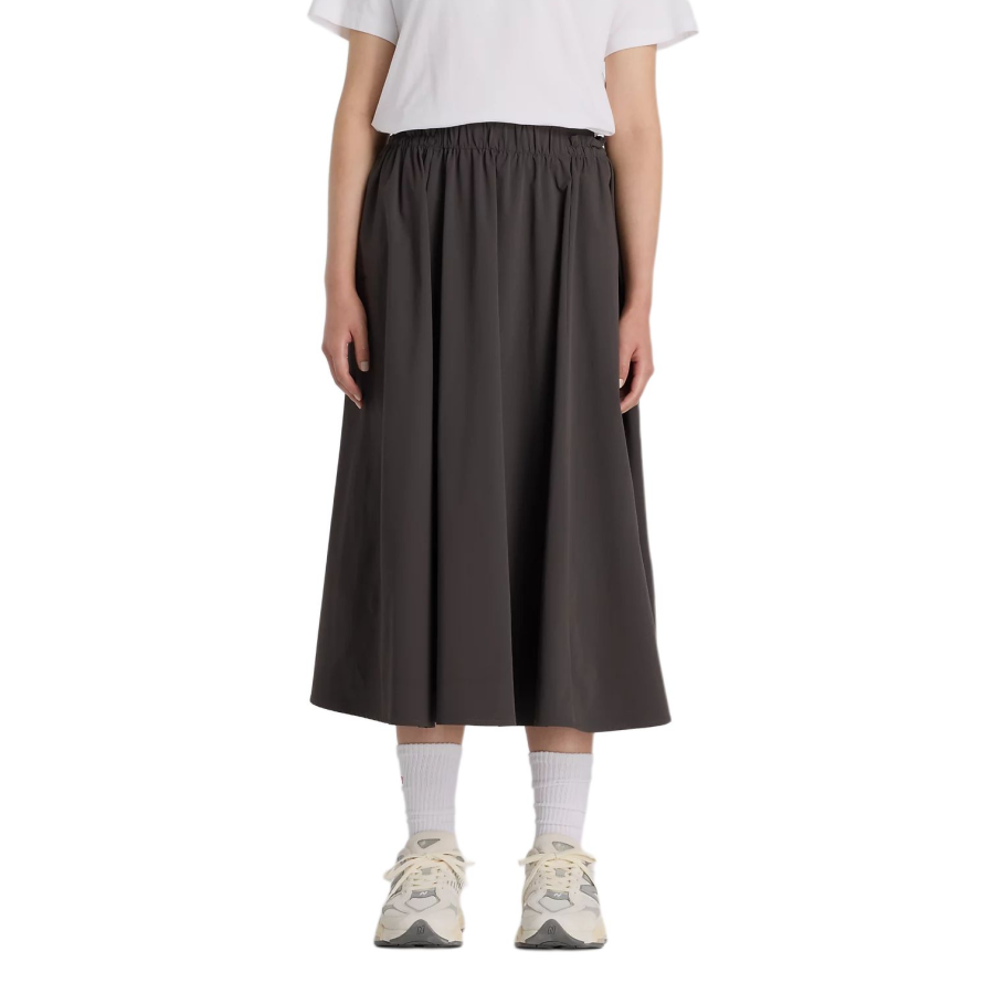 New Balance New Balance NB Grey FW25 Casual Long Skirt Women's