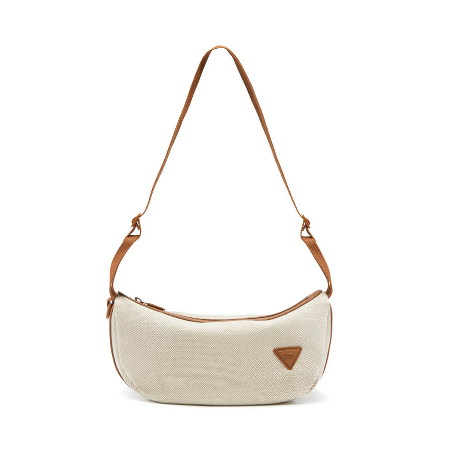 Li-Ning Li Ning Fabric Shoulder Bag Women's Canvas Brown