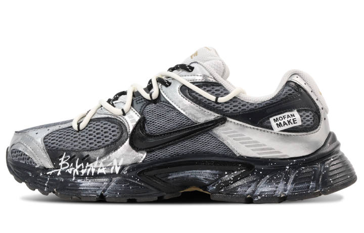 Nike Nike V5 Slip Resistant, Abrasion Resistant, Breathable Low top Running Shoes Men's Gray