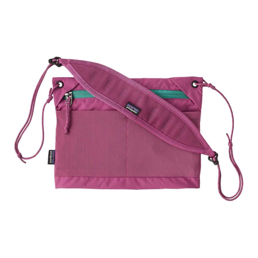 Patagonia Terravia Nylon Crossbody Bags Unisex Faded Magenta