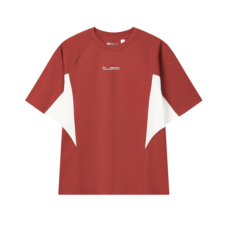 FILA ORIGINALE T Shirt Men's Smoky Rock Red