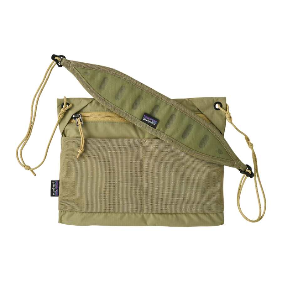 Patagonia Terravia Recycled Nylon Shoulder Bag, Crossbody Bag Unisex Green
