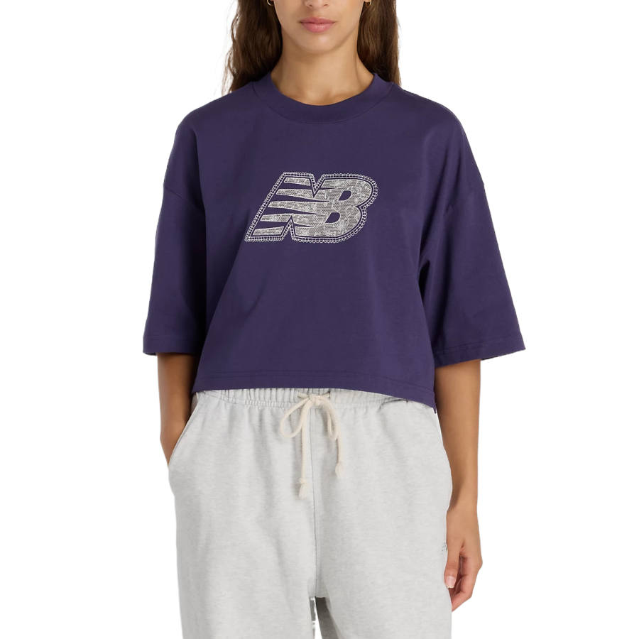 New Balance New Balance Drop Shoulder Sleeve T Shirt Women's