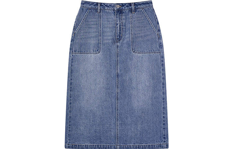 Teenie Weenie Denim Long Skirt Women's
