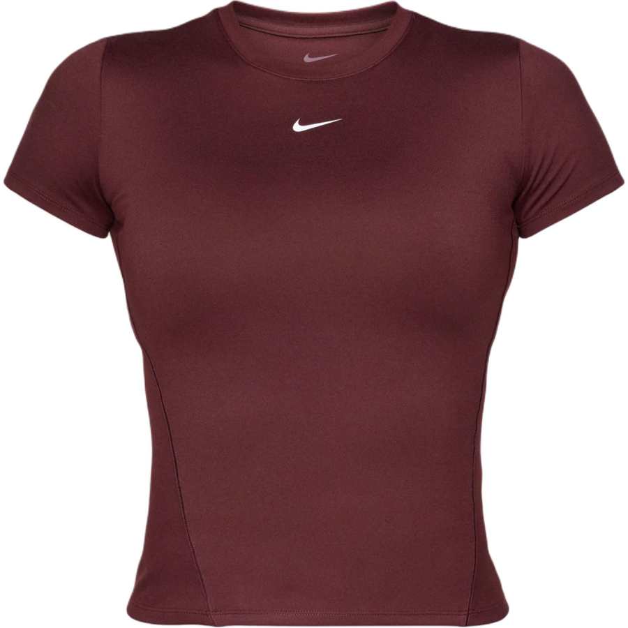 Nike Nike T Shirts Women's Burgundy Crew Neck