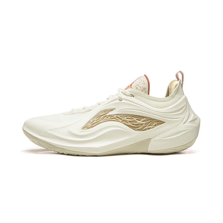 Li-Ning Li Ning JB4 Low top Basketball Shoes Men's Mother Of Pearl White
