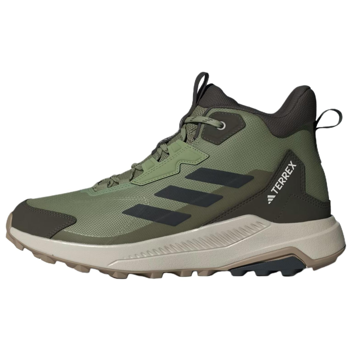 Adidas Adidas Terrex Anylander Support Grip Mid top Mountaineering Hiking Shoes Men's Olive Green