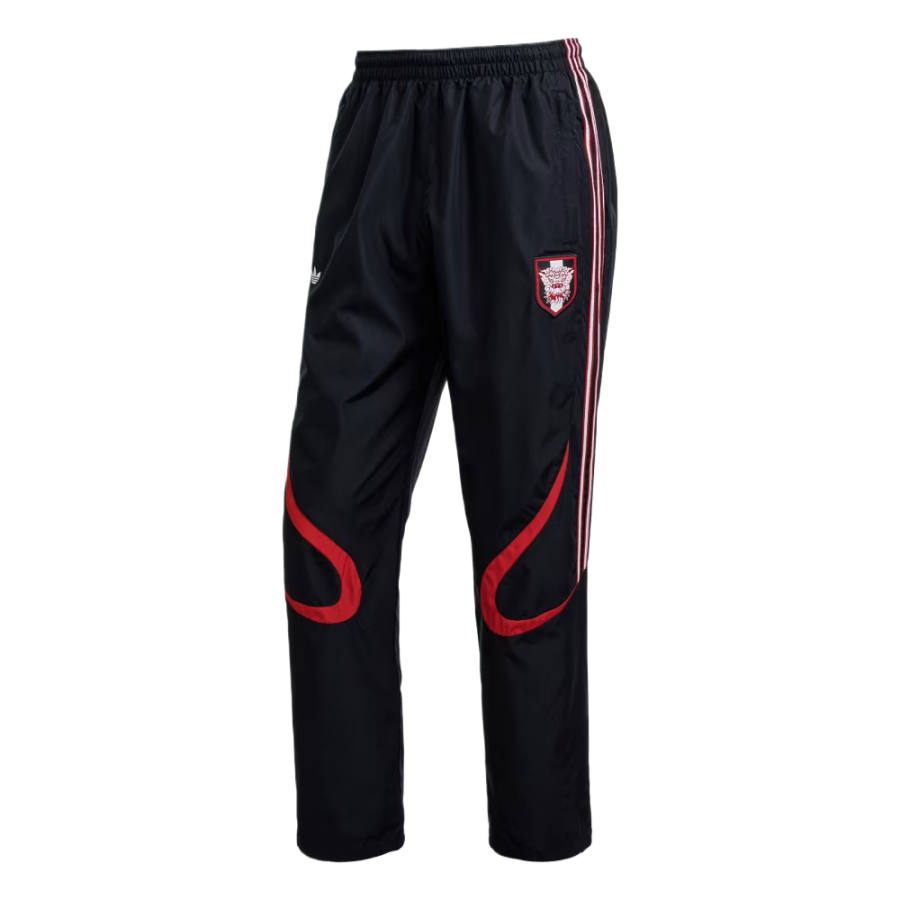 Adidas Adidas Casual Pants Men's Black/White Moderate Straight Fit Pants