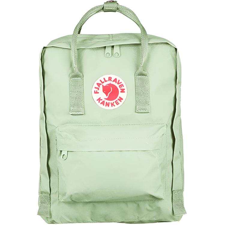 Fjallraven Kanken 16L Backpack Outdoor Bag Vinylon Mint Green Women's