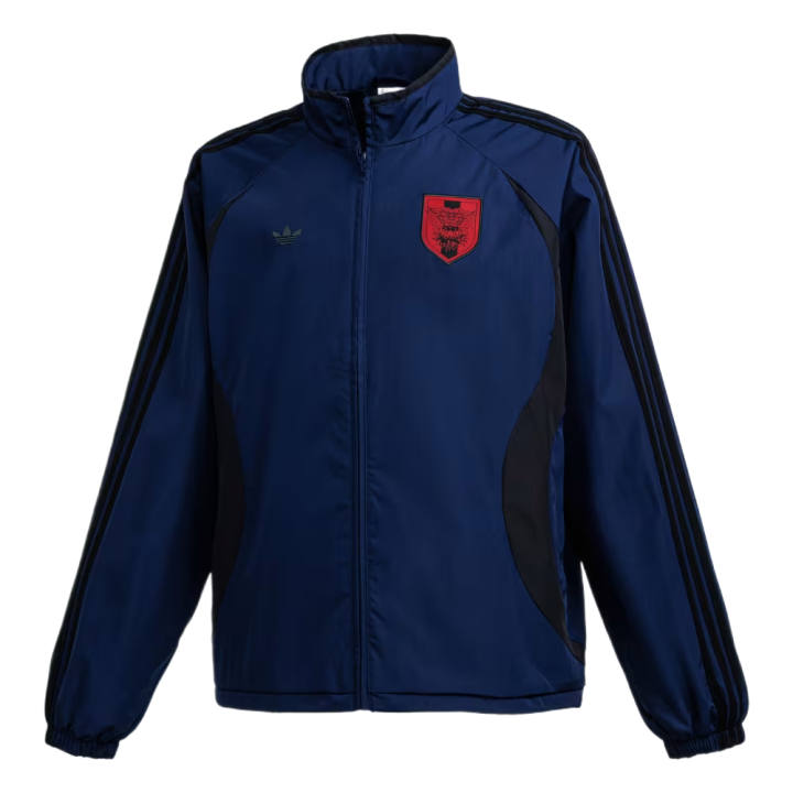 Adidas Adidas Jackets Unisex Midnight Indigo/Black Stand Collar Moderate Other