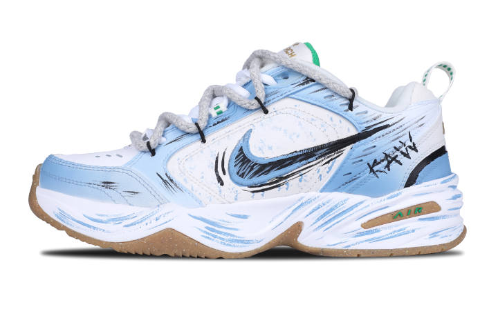 Nike Nike Air Monarch 4 Cushioning Slip Resistant Abrasion Resistant Coverage Low top Casual Shoes Unisex